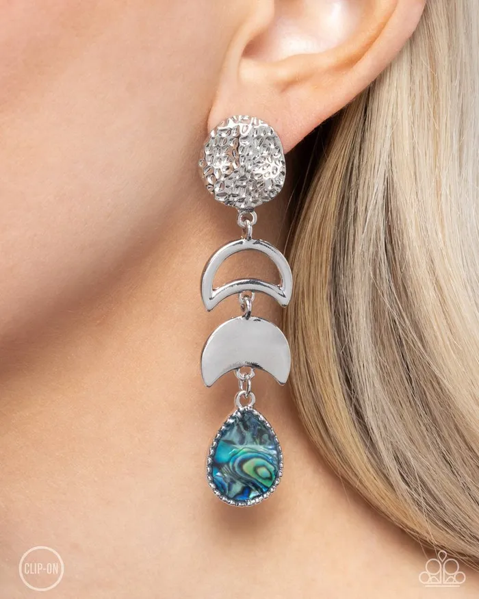 Paparazzi Jewelry Paparazzi Earring Celestial Character Blue Earrings