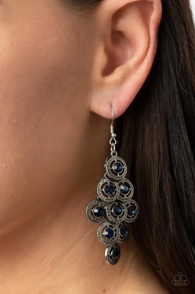 Paparazzi Jewelry Paparazzi Earring Constellation Cruise Blue Earrings
