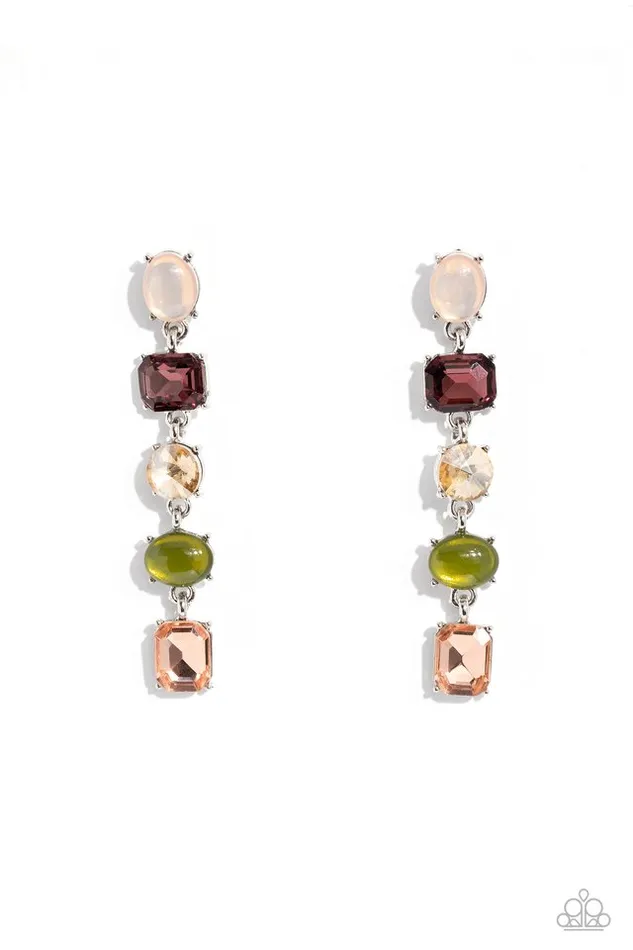 Paparazzi Jewelry Paparazzi Earring Sophisticated Stack Multi Earrings
