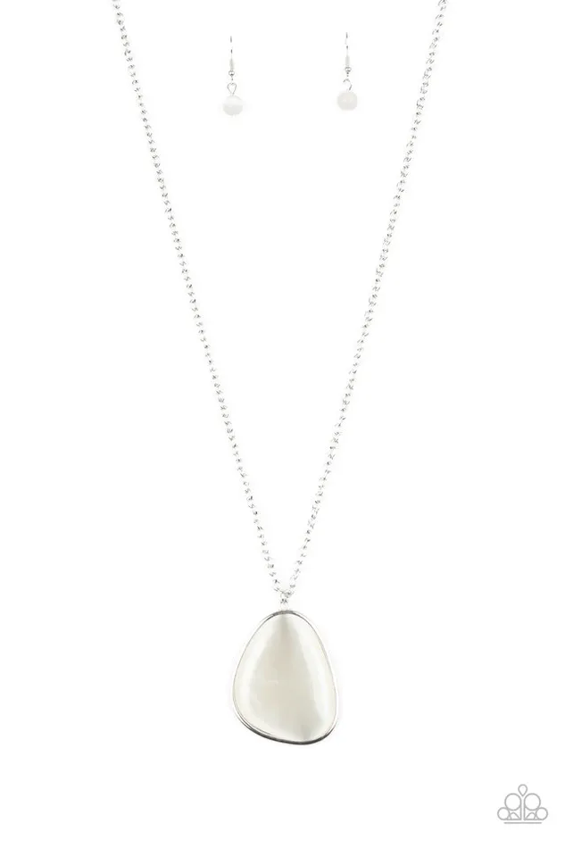 Paparazzi Jewelry Paparazzi Necklace Ethereal Experience White Necklaces Paparazzi Jewelry Paparazzi Necklace Ethereal Experience White Necklaces
