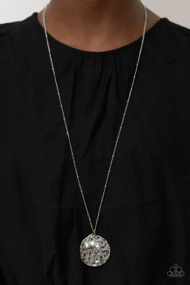 Paparazzi Jewelry Paparazzi Necklace Seaside Shimmer Blue Necklaces