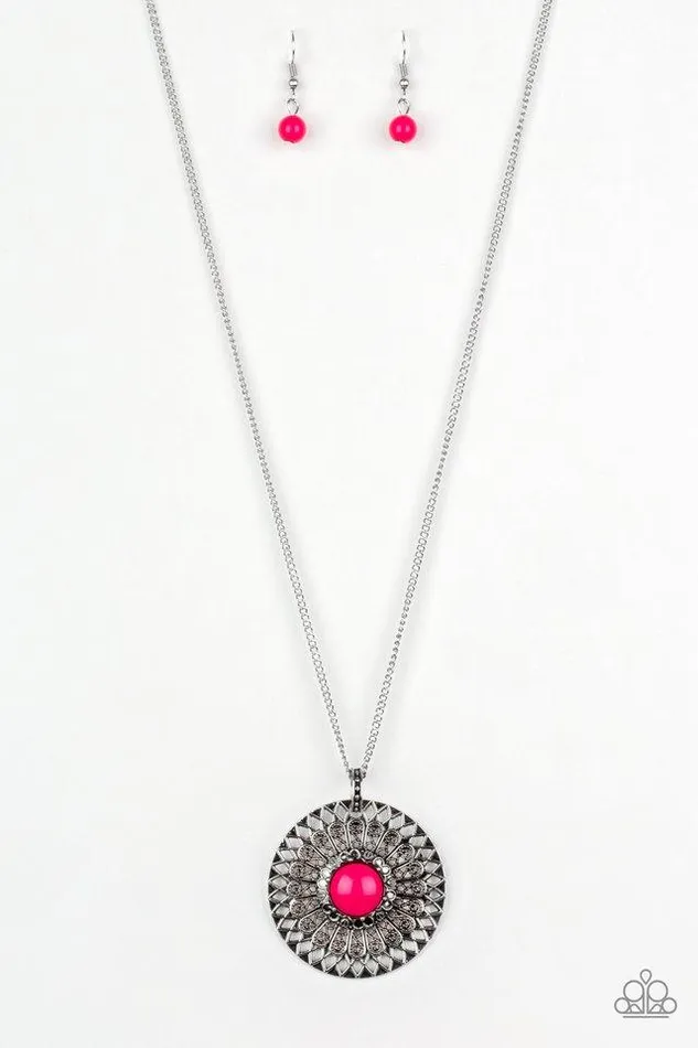 Paparazzi Jewelry Paparazzi Necklace So Solar Pink Necklaces
