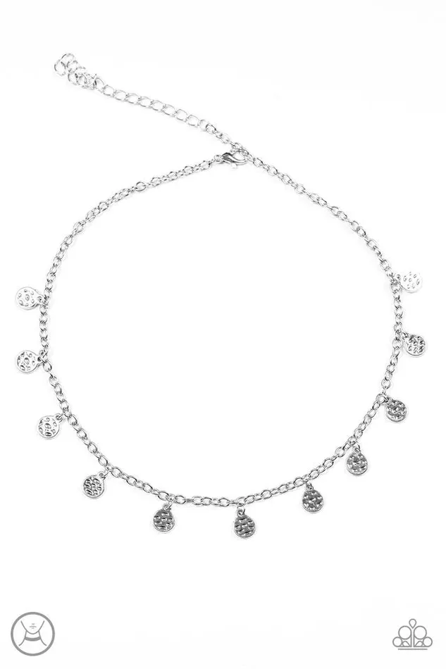 Paparazzi Jewelry Paparazzi Necklace The FRINGE Zone Silver Necklaces