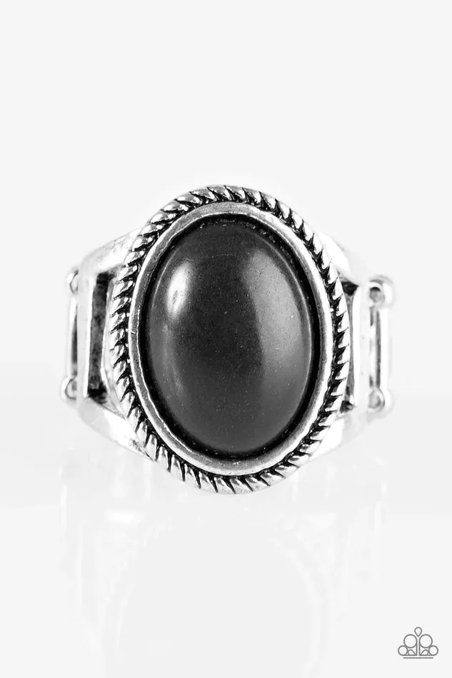 Paparazzi Jewelry Paparazzi Ring Country Crew Black Rings