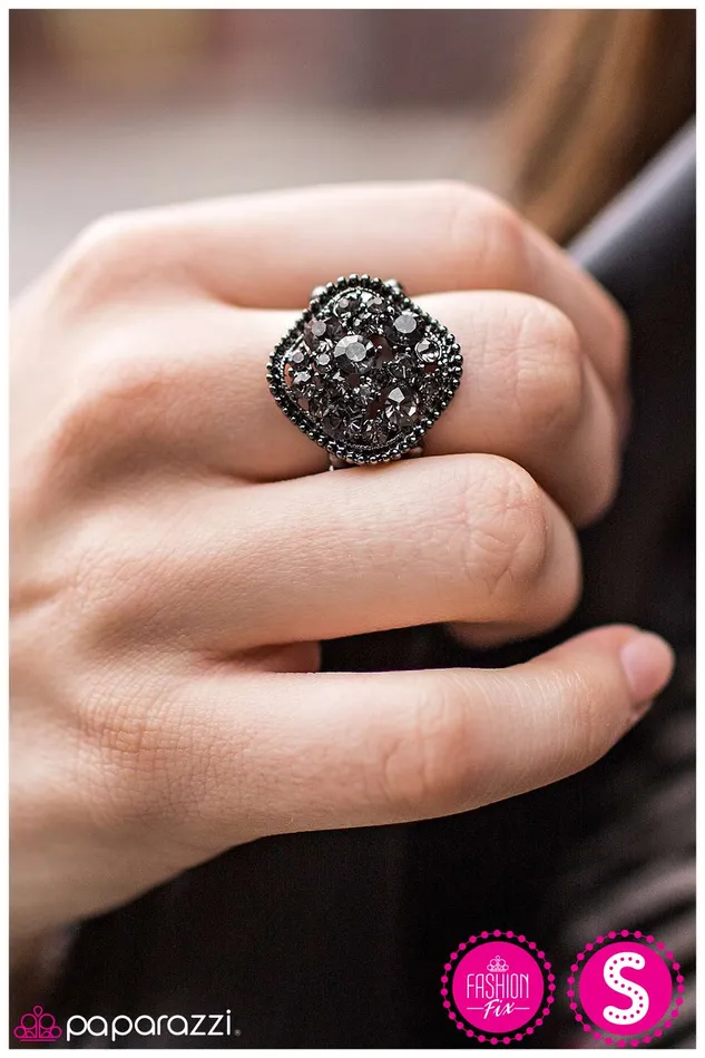 Paparazzi Jewelry Paparazzi Ring Im So Jealous Black Rings