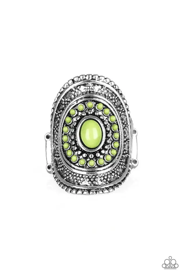 Paparazzi Jewelry Rings Paparazzi Ring Adventure Venture Green