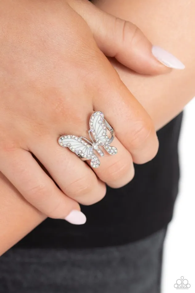 Paparazzi Jewelry Rings Paparazzi Ring All Good WINGS White