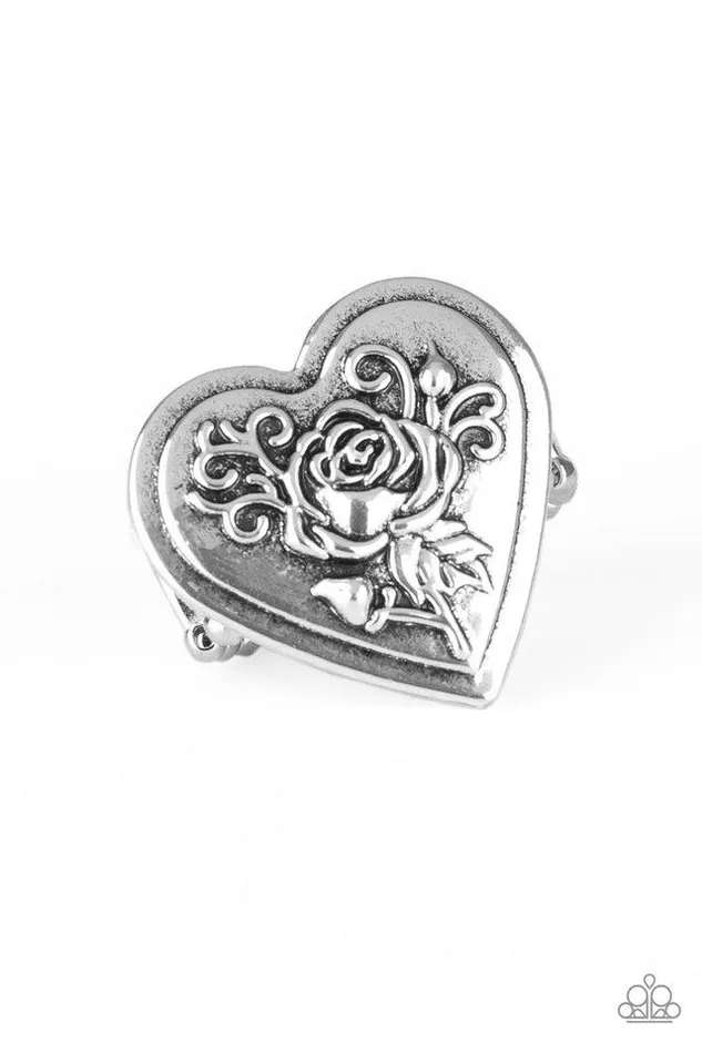 Paparazzi Jewelry Rings Paparazzi Ring Beloved Bloom Silver