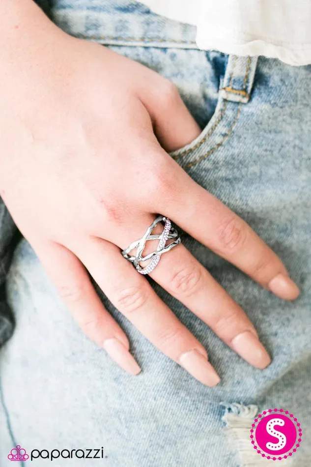 Paparazzi Jewelry Rings Paparazzi Ring Castle On The Hill Purple