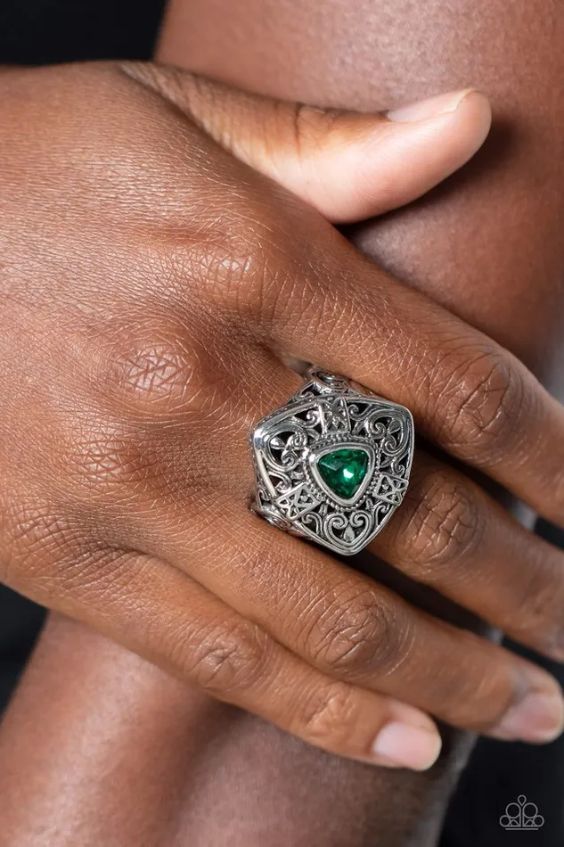 Paparazzi Jewelry Rings Paparazzi Ring Charismatic Couture Green
