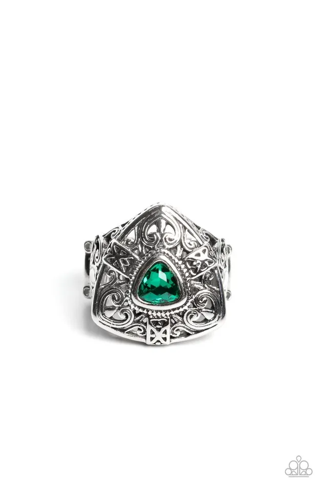 Paparazzi Jewelry Rings Paparazzi Ring Charismatic Couture Green Paparazzi Jewelry Rings Paparazzi Ring Charismatic Couture Green