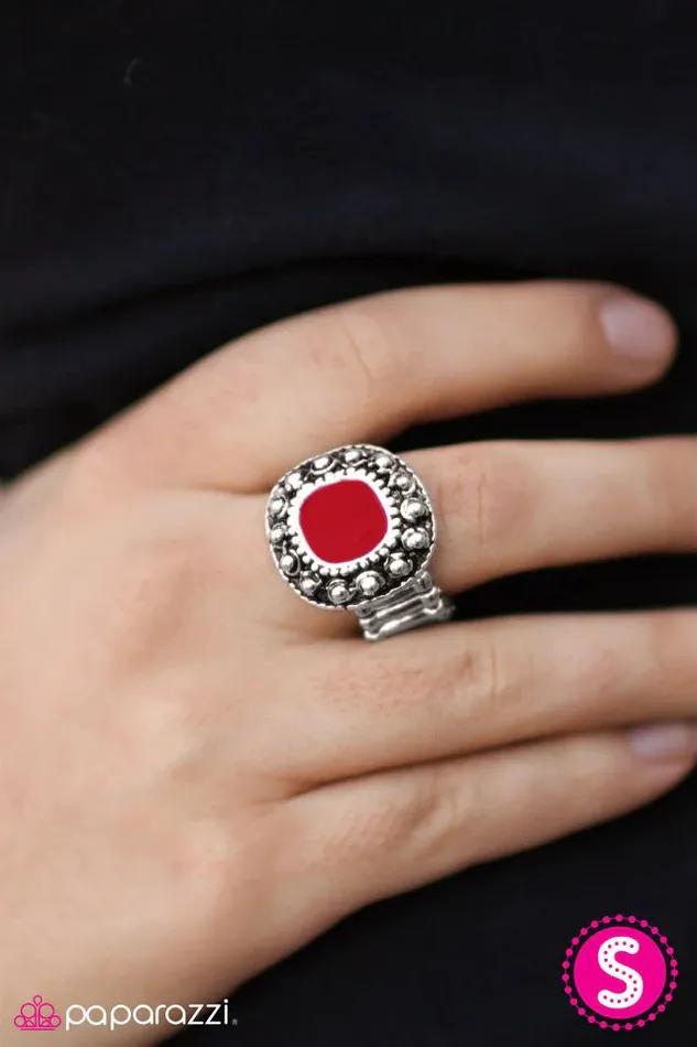 Paparazzi Jewelry Rings Paparazzi Ring Hold Your Horses Red