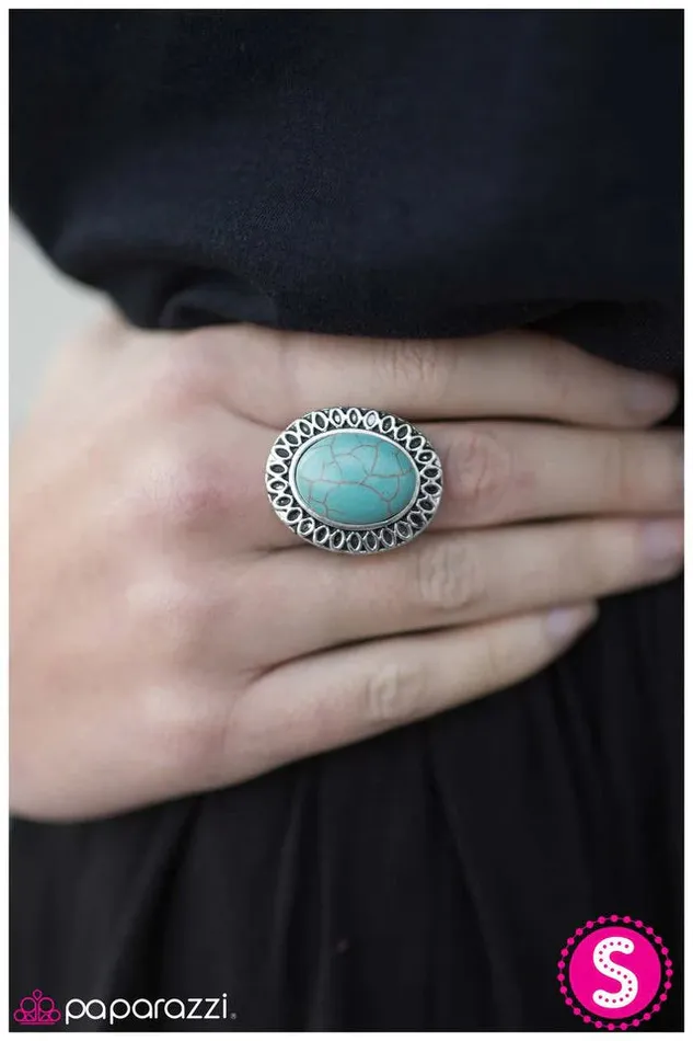 Paparazzi Jewelry Rings Paparazzi Ring Howdy Partner Blue