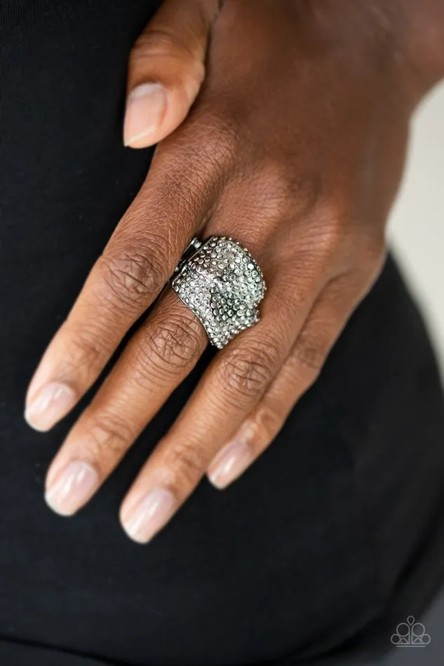 Paparazzi Jewelry Rings Paparazzi Ring Imperial Industrialism Black