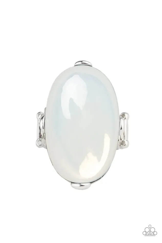 Paparazzi Jewelry Rings Paparazzi Ring Opal Opulence White