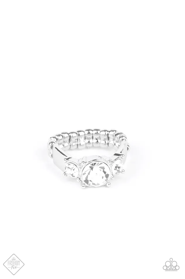 Paparazzi Jewelry Rings Paparazzi Ring Put On The Blinders White