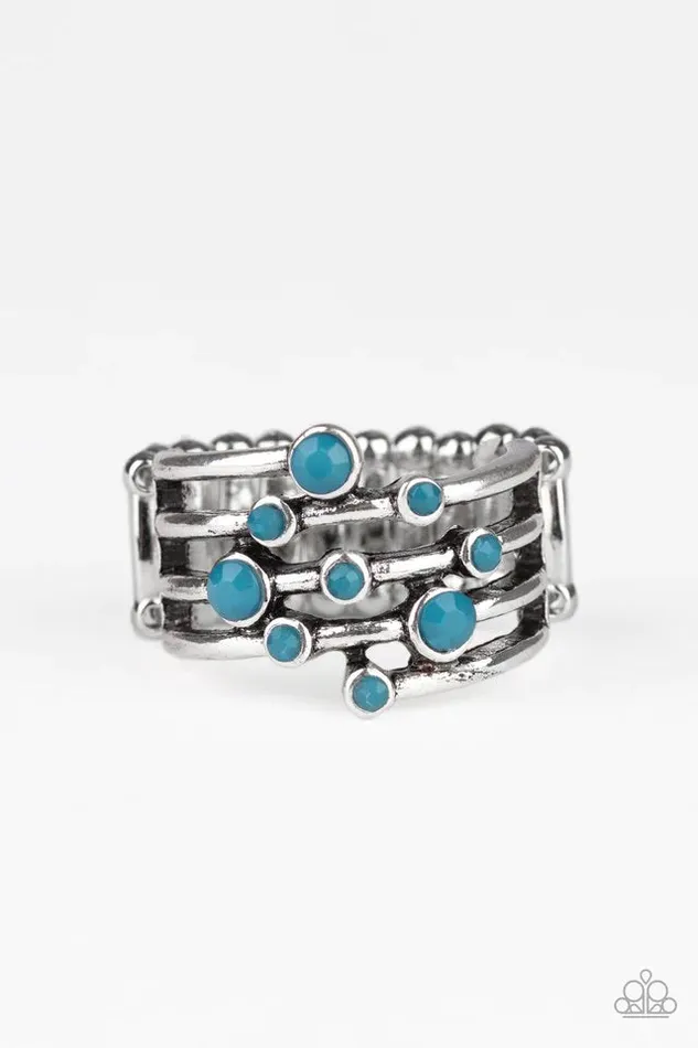 Paparazzi Jewelry Rings Paparazzi Ring Saguaro Skies Blue
