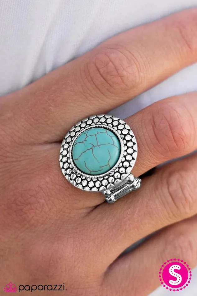 Paparazzi Jewelry Rings Paparazzi Ring The Badlands Blue