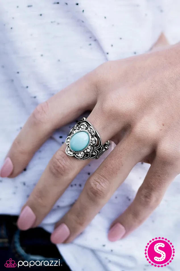 Paparazzi Jewelry Rings Paparazzi Ring We BEAD To Talk Blue