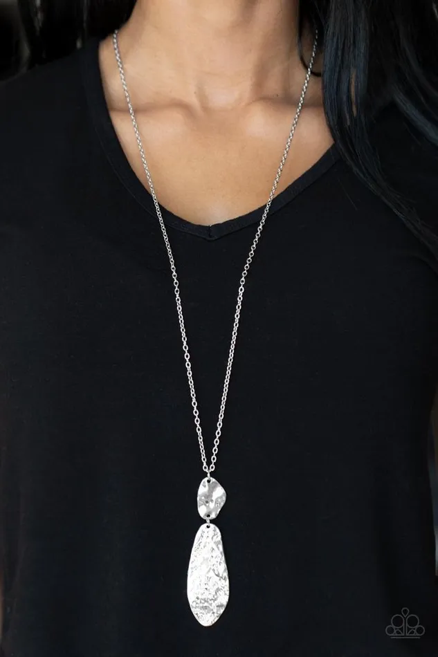 Paparazzi Necklace Artisan Abode Silver Paparazzi Jewelry Necklaces
