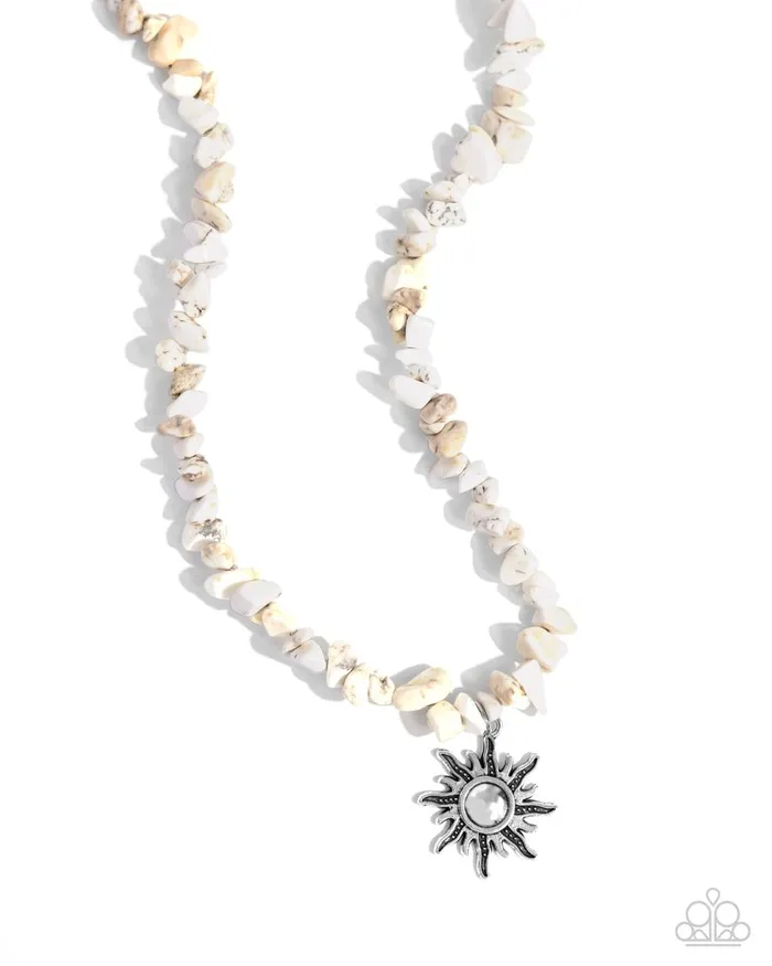 Paparazzi Necklace Dancing In The Sunlight White Paparazzi Jewelry Necklaces Paparazzi Necklace Dancing In The Sunlight White Paparazzi Jewelry Necklaces