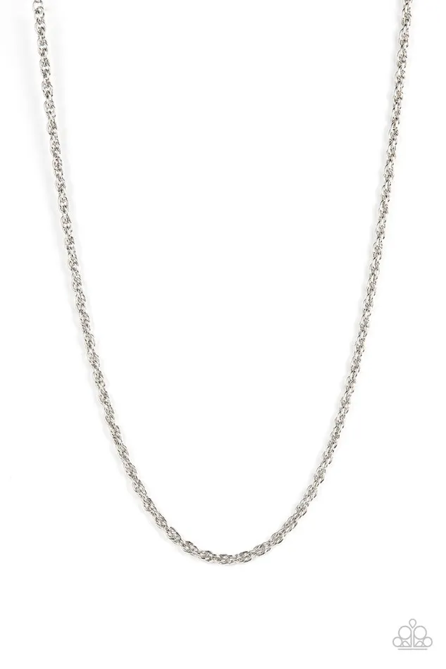 Paparazzi Necklace Industrial Interval Silver Paparazzi Jewelry Necklaces Paparazzi Necklace Industrial Interval Silver Paparazzi Jewelry Necklaces