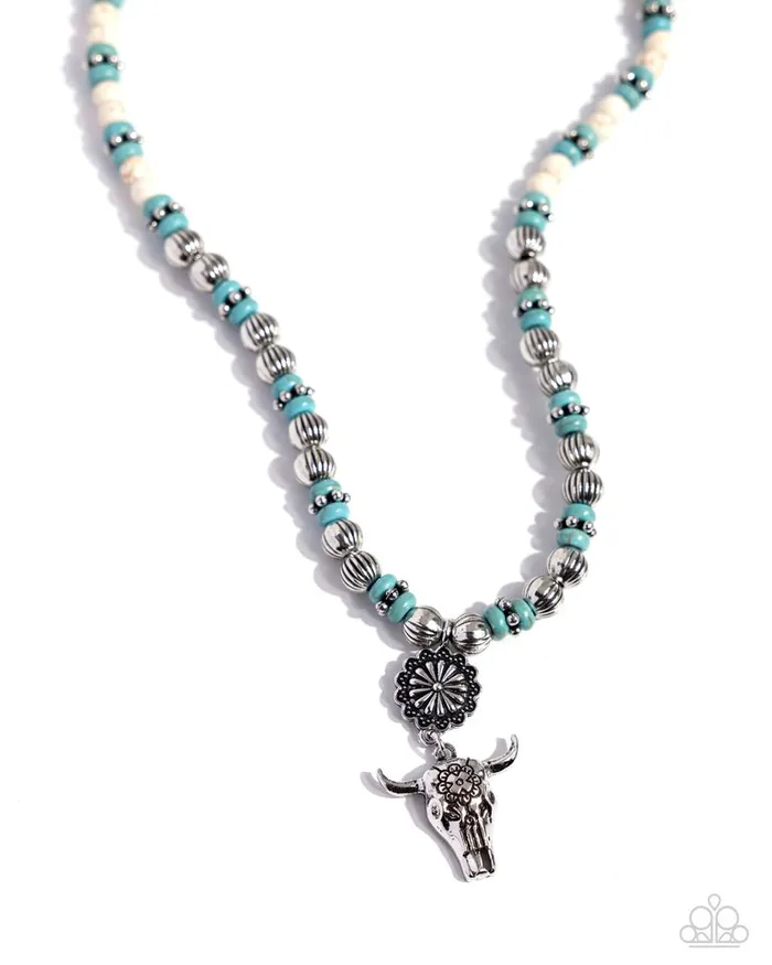 Paparazzi Necklace Longhorn Longevity White Paparazzi Jewelry Necklaces Paparazzi Necklace Longhorn Longevity White Paparazzi Jewelry Necklaces