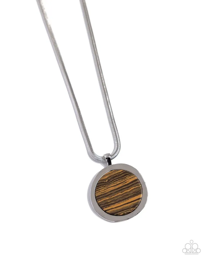 Paparazzi Necklace Pendant Puzzle Brown Paparazzi Jewelry Necklaces Paparazzi Necklace Pendant Puzzle Brown Paparazzi Jewelry Necklaces