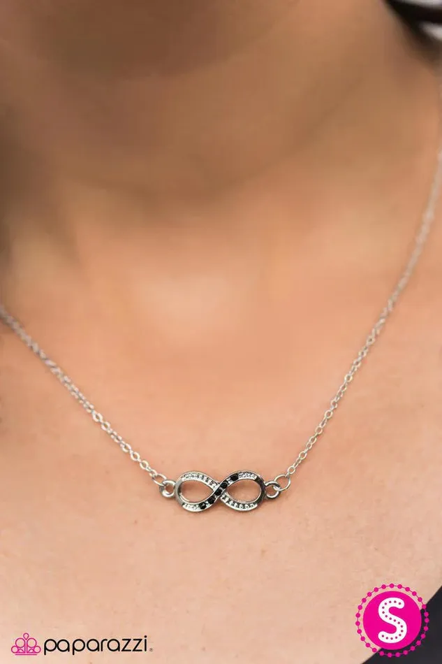 Paparazzi Necklace Perfect Timing Black Paparazzi Jewelry Necklaces