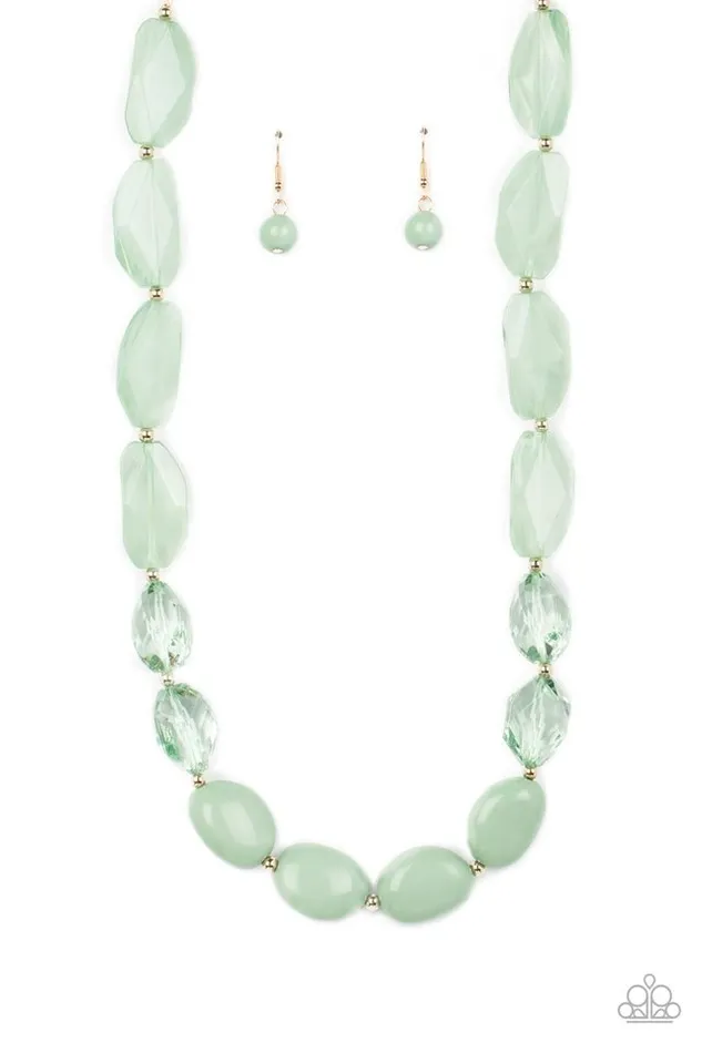 Paparazzi Necklace Private Paradise Green Paparazzi Jewelry Necklaces Paparazzi Necklace Private Paradise Green Paparazzi Jewelry Necklaces