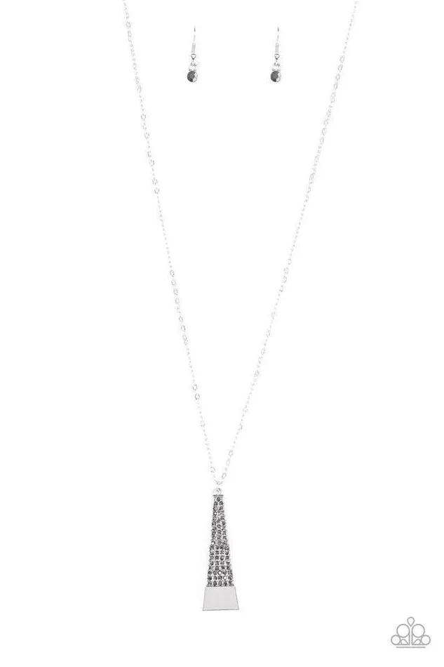 Paparazzi Necklace Prized Pendulum Silver Paparazzi Jewelry Necklaces Paparazzi Necklace Prized Pendulum Silver Paparazzi Jewelry Necklaces