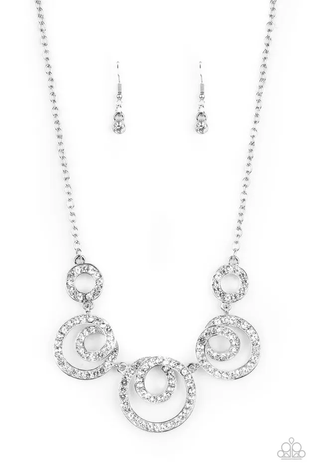Paparazzi Necklace Total HeadTurner White Paparazzi Jewelry Necklaces Paparazzi Necklace Total HeadTurner White Paparazzi Jewelry Necklaces