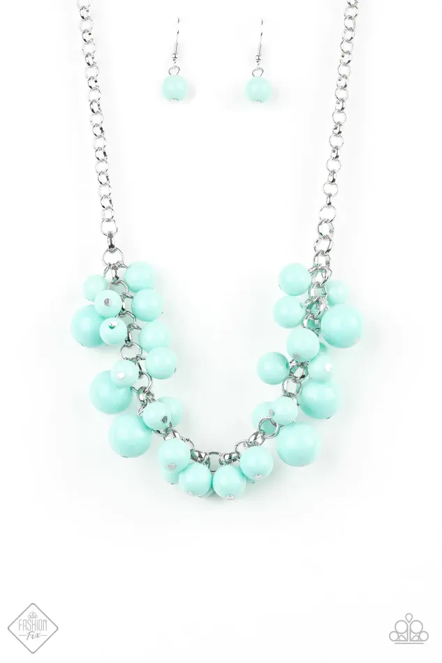 Paparazzi Necklace Walk This BROADWAY Blue Paparazzi Jewelry Necklaces