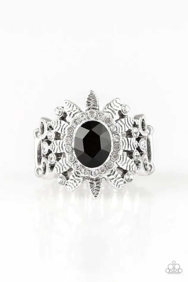 Paparazzi Ring Burn Bright Black Paparazzi Jewelry Rings Paparazzi Ring Burn Bright Black Paparazzi Jewelry Rings