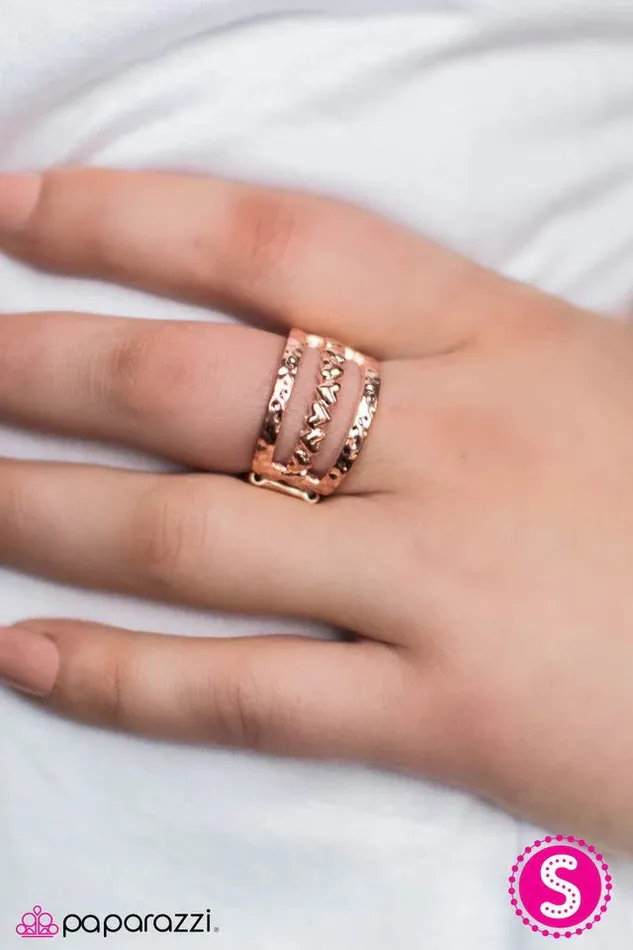 Paparazzi Ring Dance Your Heart Out Gold Paparazzi Jewelry Rings