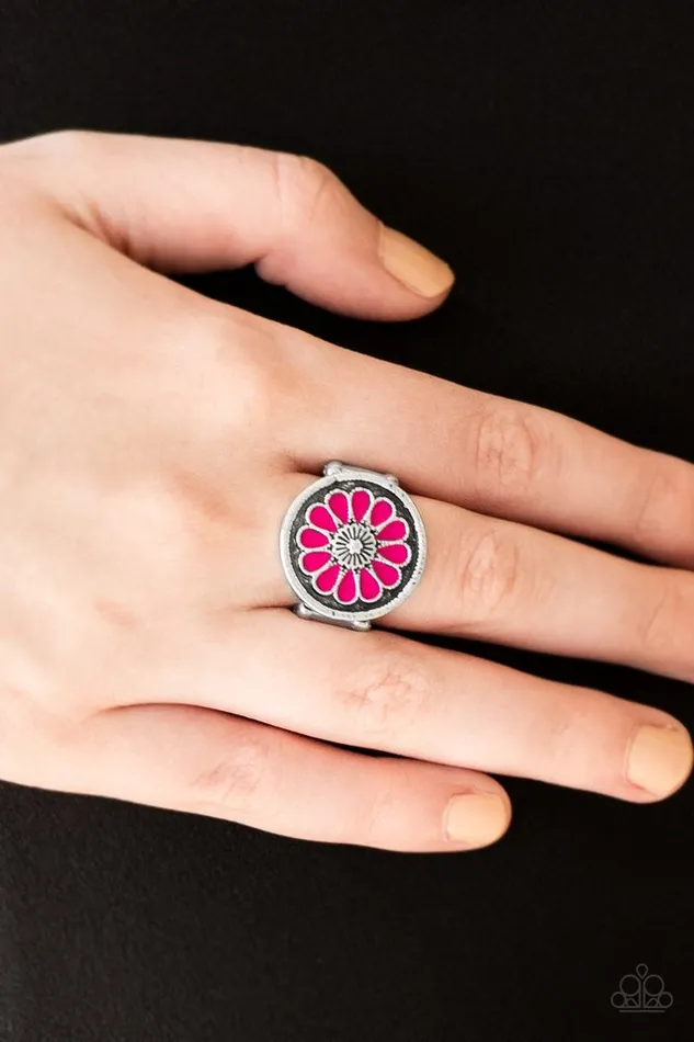 Paparazzi Ring Garden View Pink Paparazzi Jewelry Rings