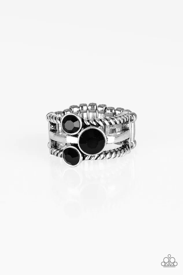 Paparazzi Ring Head In The Stars Black Paparazzi Jewelry Rings Paparazzi Ring Head In The Stars Black Paparazzi Jewelry Rings