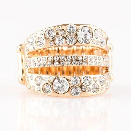 Paparazzi Ring Stacks On Stacks On Stacks Gold Paparazzi Jewelry Rings