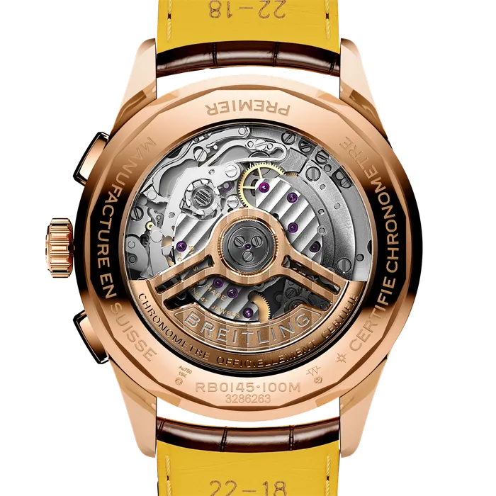 PreStyled Sets Breitling Breitling Premier B01 Chronograph 42 18K Red Gold Ivory Dial PreStyled Sets Breitling Breitling Premier B01 Chronograph 42 18K Red Gold Ivory Dial