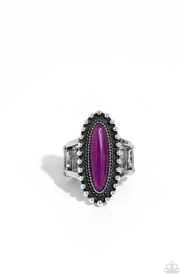 Rings Paparazzi Jewelry Paparazzi Ring Oblong Occasion Purple Rings Paparazzi Jewelry Paparazzi Ring Oblong Occasion Purple