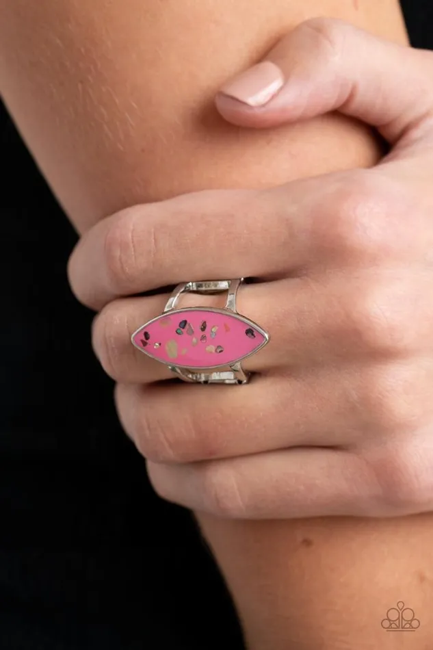 Rings Paparazzi Jewelry Paparazzi Ring Oceanic Odyssey Pink