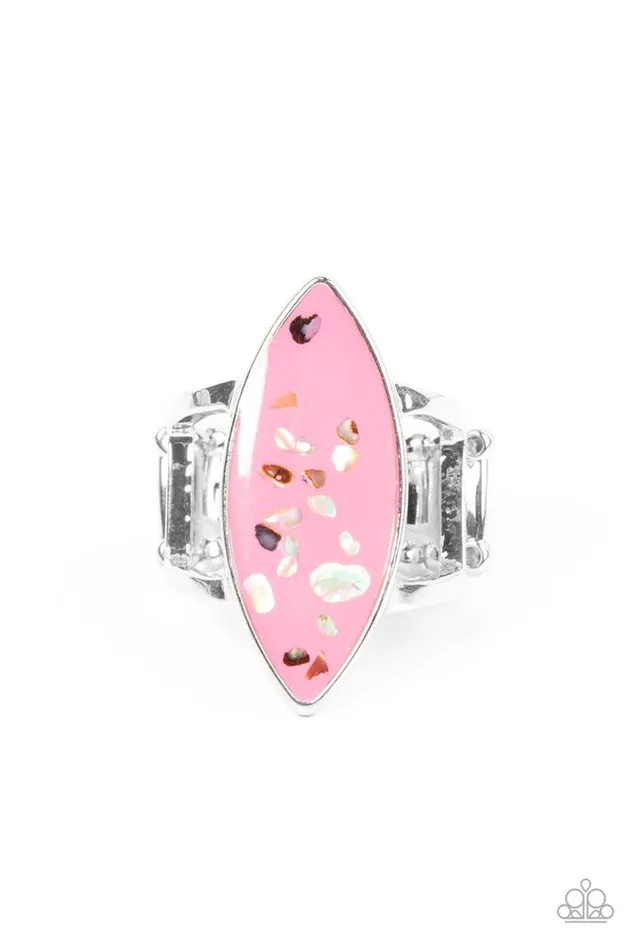 Rings Paparazzi Jewelry Paparazzi Ring Oceanic Odyssey Pink Rings Paparazzi Jewelry Paparazzi Ring Oceanic Odyssey Pink