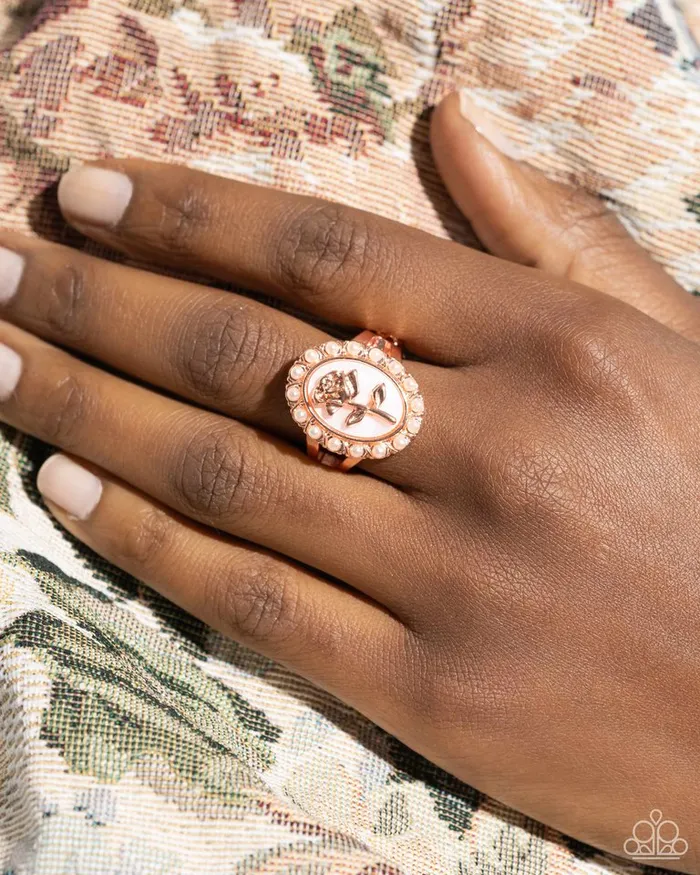 Rings Paparazzi Jewelry Paparazzi Ring Rosy Reminder Copper