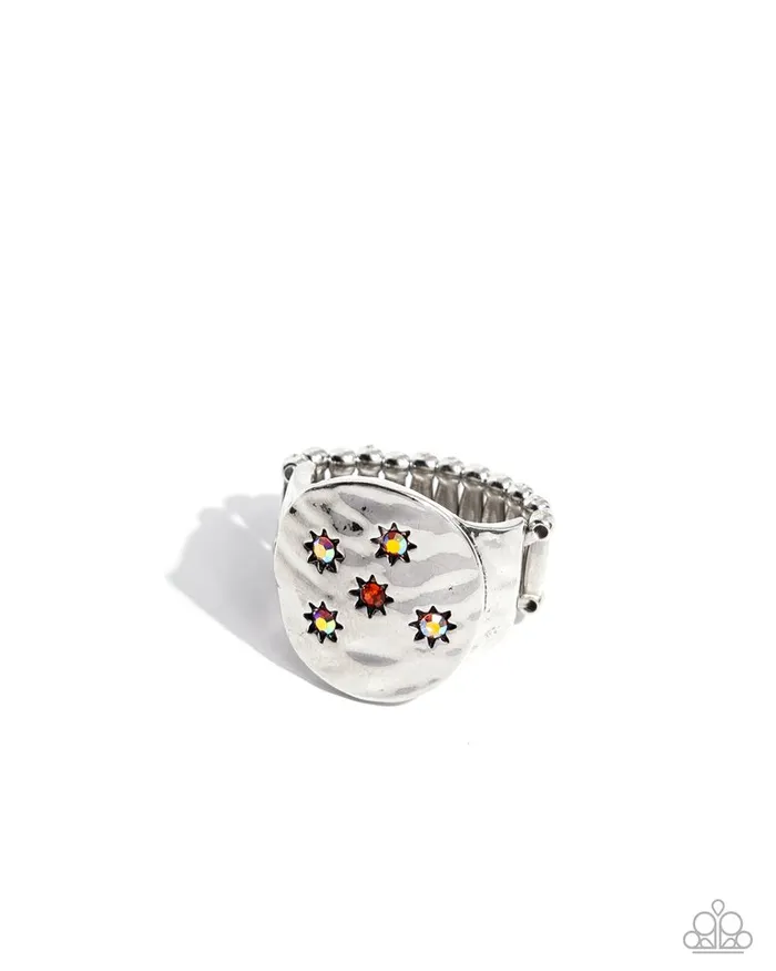 Rings Paparazzi Jewelry Paparazzi Ring Starry Serenade Orange