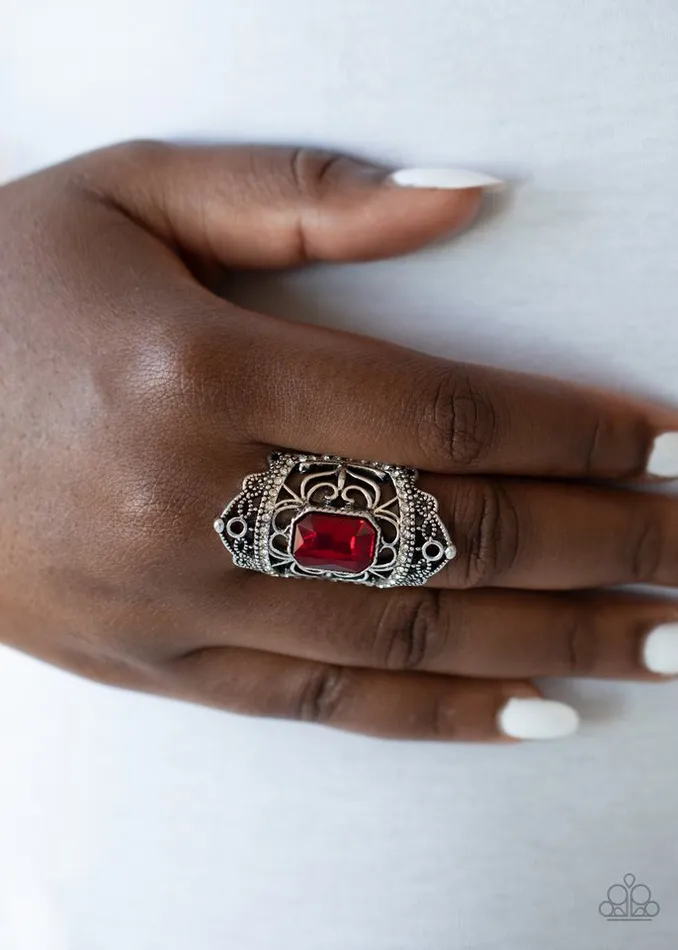 Rings Paparazzi Jewelry Paparazzi Ring Undefinable Dazzle Red