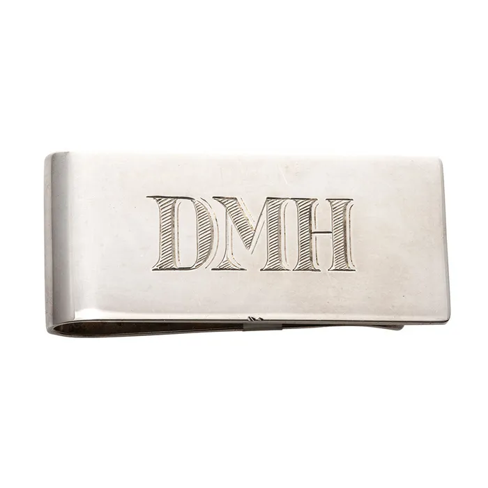 Rings Sterling Silver Plain Money Clip Croghans