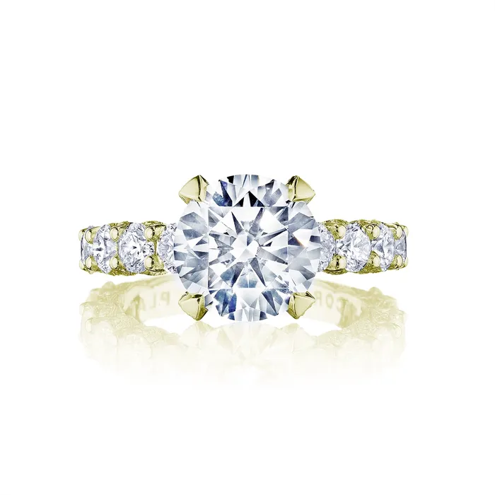Tacori PreStyled Sets Tacori Royal T 18K Yellow Gold Diamond Semimount