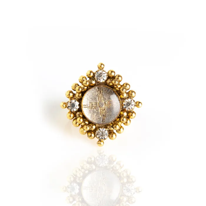 Virgins Saints Angels Rings Petite Cloister Zia Ring Virgins Saints Angels Rings Petite Cloister Zia Ring
