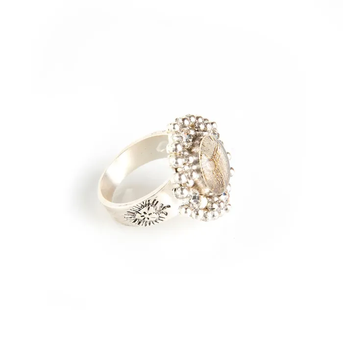 Virgins Saints Angels Rings Petite Cloister Zia Ring Virgins Saints Angels Rings Petite Cloister Zia Ring