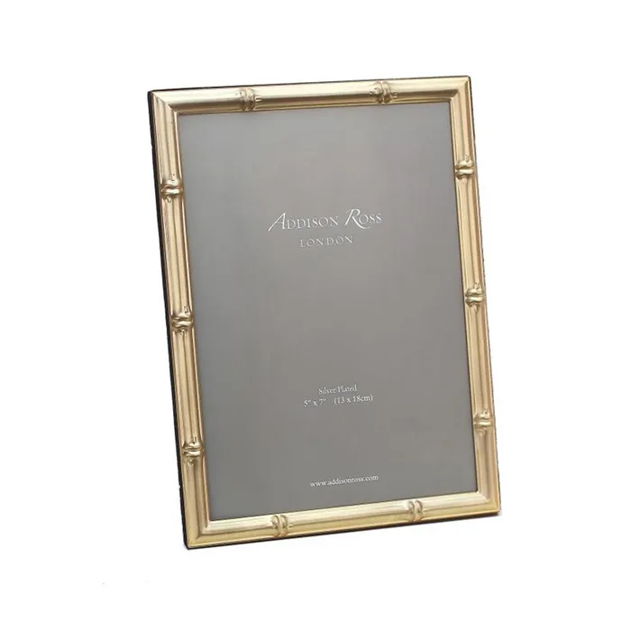 Addison Ross Rings Addison Ross Bamboo Matte Gold Photo Frame Addison Ross Rings Addison Ross Bamboo Matte Gold Photo Frame